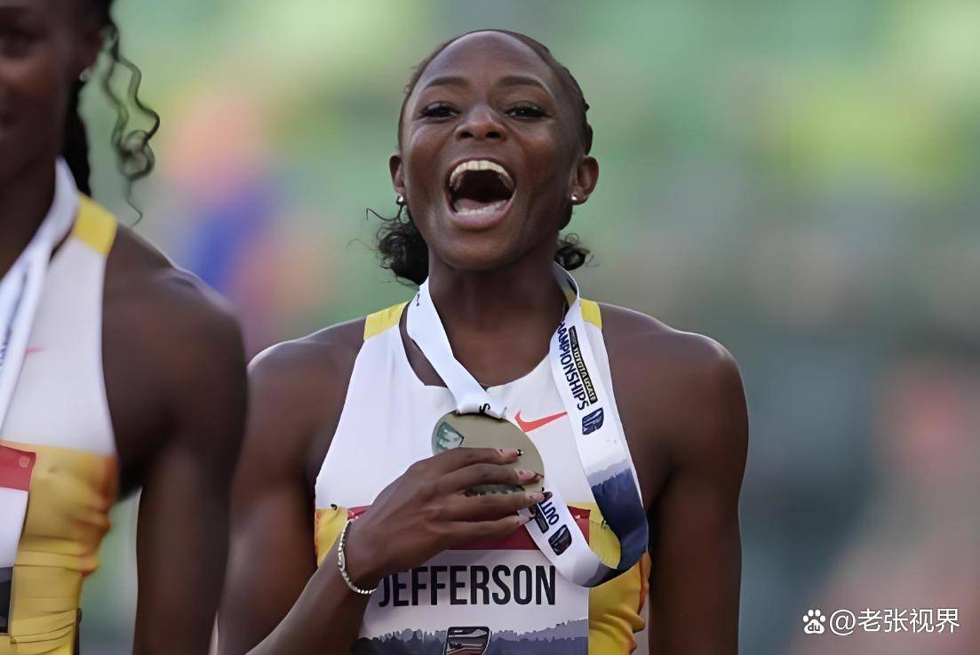 田径女子米决赛，牙买加选手夺冠